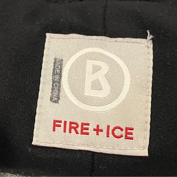 Bogner Fire and Ice Charcoal Gray and Red Ski Pants - Size 10 - Picture 4 of 16